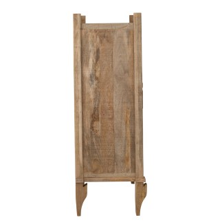 Meuble silex en bois de manguier naturel 110x58x174 cm