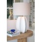 Lampe de table en céramique blanc 40.5x40.5x70 cm Lampe de table en céramique blanc 40.5x40.5x70 cm