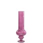 Vase « Ada » en verre rose 13.5x13.5x40 cm Vase « Ada » en verre rose 13.5x13.5x40 cm