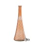 Jarro de vidro laranja 13 x 13 x 43 cm Jarro de vidro laranja 13 x 13 x 43 cm