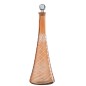 Carafe en verre orange 13x13x43 cm Carafe en verre orange 13x13x43 cm