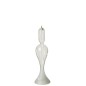 Vela LED de cristal transparente, 7,5 x 7,5 x 26 cm Vela LED de cristal transparente, 7,5 x 7,5 x 26 cm
