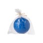 Vela esférica de 50 horas, azul, 15 cm de diámetro Vela esférica de 50 horas, azul, 15 cm de diámetro