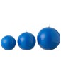 Candela a forma di palla, 50 ore, blu, diametro 15 cm