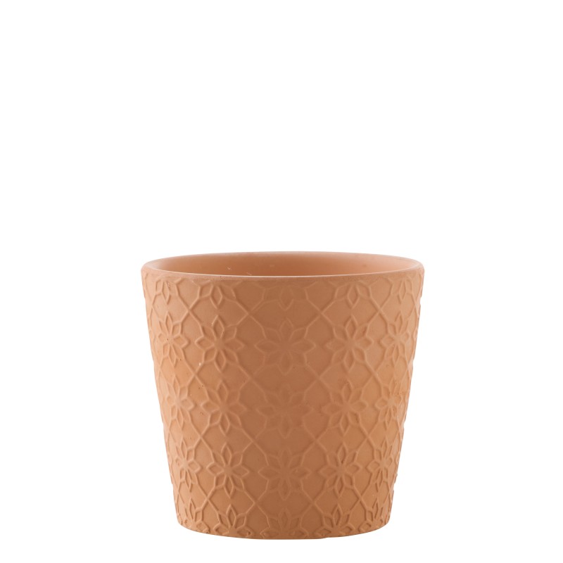 Bougie en céramique beige 12x12x11 cm Bougie en céramique beige 12x12x11 cm