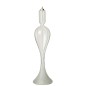 Lampada a LED in vetro trasparente 9x9x34 cm Lampada a LED in vetro trasparente 9x9x34 cm