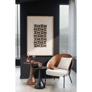 Quadro in legno naturale 82 x 4 x 122 cm