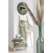 Vaso garrafa em vidro verde 21x21x101 cm Vaso garrafa em vidro verde 21x21x101 cm