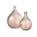 Vaso garrafa de vidro Salmão 40x40x56 cm Vaso garrafa de vidro Salmão 40x40x56 cm