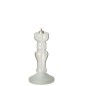 Vela LED de cristal transparente, 9,5 x 9,5 x 22,5 cm Vela LED de cristal transparente, 9,5 x 9,5 x 22,5 cm