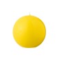 Bougie boule 50H jaune D.15 cm Bougie boule 50H jaune D.15 cm
