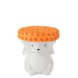 Table d’appoint « Lapin » en polyrésine blanc 32.5x32.5x34.5 cm Table d’appoint « Lapin » en polyrésine blanc 32.5x32.5x34.5 cm