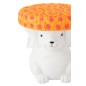 Table d’appoint « Lapin » en polyrésine blanc 32.5x32.5x34.5 cm Table d’appoint « Lapin » en polyrésine blanc 32.5x32.5x34.5 cm