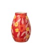Vase fleurs en céramique multicouleur 19.5x19.5x28 cm Vase fleurs en céramique multicouleur 19.5x19.5x28 cm