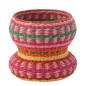 Vaso de papel multicolorido 38x38x23 cm Vaso de papel multicolorido 38x38x23 cm