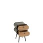 Mobile basso in legno nero 40x35x61 cm Mobile basso in legno nero 40x35x61 cm