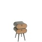 Mobile basso in legno nero 40x35x61 cm Mobile basso in legno nero 40x35x61 cm