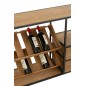 Botellero de madera beige, 120 x 33 x 77 cm Botellero de madera beige, 120 x 33 x 77 cm