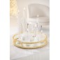 Vela LED de cristal transparente, 6 x 6 x 10 cm Vela LED de cristal transparente, 6 x 6 x 10 cm