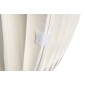Barra dobrável em papel branco-sujo 70x70x110 cm Barra dobrável em papel branco-sujo 70x70x110 cm