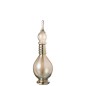 Bottiglia decorativa con tappo in vetro beige 13,5 x 13,5 x 40 cm Bottiglia decorativa con tappo in vetro beige 13,5 x 13,5 x 40 cm