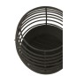 Brasero rond en métal noir 50x50x50 cm Brasero rond en métal noir 50x50x50 cm