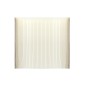 Barra plegable de papel blanco, 100 x 32 x 100 cm Barra plegable de papel blanco, 100 x 32 x 100 cm