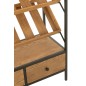 Botellero de madera beige, 70 x 33 x 125 cm Botellero de madera beige, 70 x 33 x 125 cm