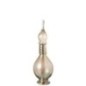 Bottiglia decorativa con tappo in vetro beige 13,5 x 13,5 x 40 cm Bottiglia decorativa con tappo in vetro beige 13,5 x 13,5 x 40 cm