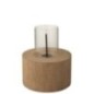 Braséro tunk rond en ciment beige 41x42x51 cm Braséro tunk rond en ciment beige 41x42x51 cm