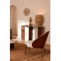 Lampada in legno beige 36x36x53 cm
