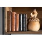 Livres en résine marron 19.5x12.5x27.5 cm Livres en résine marron 19.5x12.5x27.5 cm