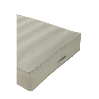 Matelas en polypropylène gris 160x82x50 cm