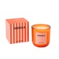 Vela perfumada «Mandarina» en vaso naranja 9,5 x 9,5 x 10 cm Vela perfumada «Mandarina» en vaso naranja 9,5 x 9,5 x 10 cm