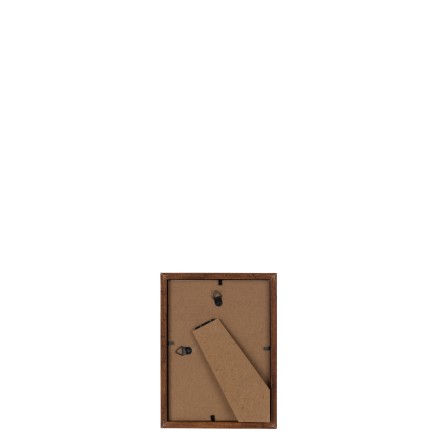 Cadre photo en bois marron 15x2x20 cm