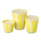 Vela perfumada de 95 horas en portavelas amarillo 17,5 x 17,5 x 20 cm Vela perfumada de 95 horas en portavelas amarillo 17,5 x 17,5 x 20 cm