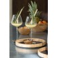 Verre à vin en cristal transparent H28cm Verre à vin en cristal transparent H28cm