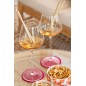 Verre à vin en cristal transparent H28cm Verre à vin en cristal transparent H28cm