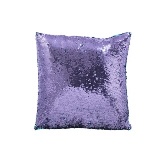 Cuscino quadrato in tessuto blu 45x45x15 cm