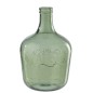 Vase dame-jeanne en verre vert 27x27x42 cm Vase dame-jeanne en verre vert 27x27x42 cm