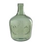 Vase dame-jeanne en verre vert 27x27x42 cm Vase dame-jeanne en verre vert 27x27x42 cm
