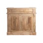 Mobile bar in legno naturale beige 120x50x108 cm Mobile bar in legno naturale beige 120x50x108 cm