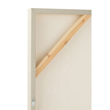 Pintura sobre lienzo beige 93x123 cm