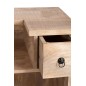 Mobile bar in legno naturale beige 120x50x108 cm Mobile bar in legno naturale beige 120x50x108 cm