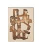 Peinture sur toile beige 93x123 cm Peinture sur toile beige 93x123 cm