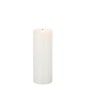 Bougie led 1 lumière blanc 7x7x23cm Bougie led 1 lumière blanc 7x7x23cm
