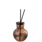 Vaso per olio profumato Li-Ly Land con coperchio in vetro marrone 15x15x19 cm Vaso per olio profumato Li-Ly Land con coperchio in vetro marrone 15x15x19 cm