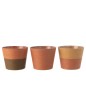 Cache-pot en corde marron 21.5x21.5x17 cm Cache-pot en corde marron 21.5x21.5x17 cm