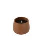 Bougie extérieure 18h en ciment marron 14x14x11 cm Bougie extérieure 18h en ciment marron 14x14x11 cm