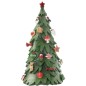 Árvore de Natal em poliresina multicolorida 33,5 x 21 x 63 cm Árvore de Natal em poliresina multicolorida 33,5 x 21 x 63 cm